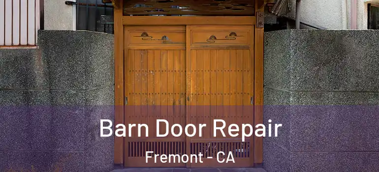  Barn Door Repair Fremont - CA