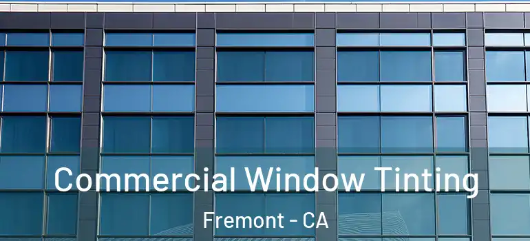  Commercial Window Tinting Fremont - CA