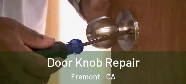  Door Knob Repair Fremont - CA