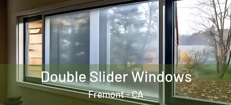  Double Slider Windows Fremont - CA