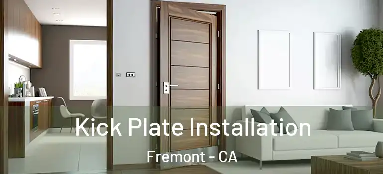  Kick Plate Installation Fremont - CA