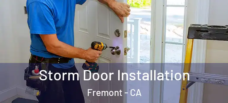  Storm Door Installation Fremont - CA