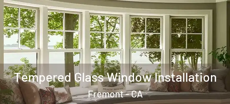  Tempered Glass Window Installation Fremont - CA