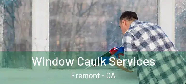  Window Caulk Services Fremont - CA