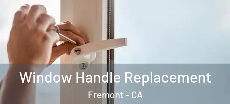  Window Handle Replacement Fremont - CA