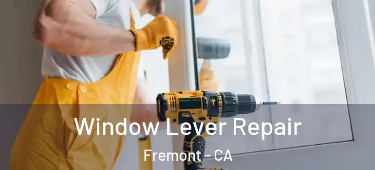  Window Lever Repair Fremont - CA