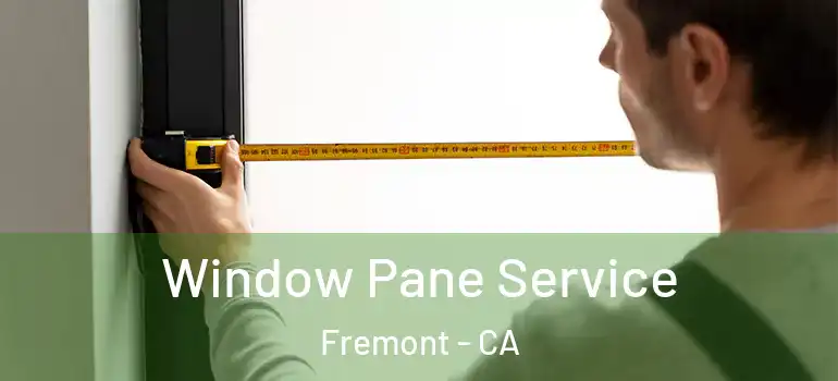  Window Pane Service Fremont - CA